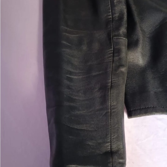 Woman’s Classic Genuine Leather Jacket Pritti by Kristen Blake - Picture 5 of 7